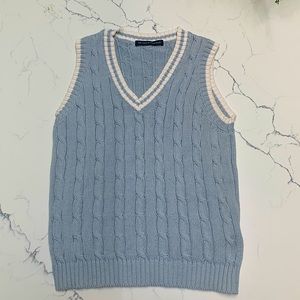 Blue SweaterVest, Brandy Melville